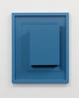 Cascading Cyan by Shaun Waugh contemporary artwork painting print