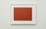 Rakudai wa shita keredo Japanese intertitles to a silent film by Yasuhiro Ozu by Stefana McClure contemporary artwork Works on Paper
