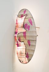Ultra Stereo Sconce by Jessi Reaves contemporary artwork installation sculpture textile