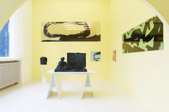 Contemporary art exhibition Joao Maria Gusmao ALVORADA at Sies  Hoke Dusseldorf Germany