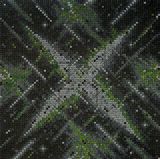 Appearance of Crosses 2016-8 by Ding Yi contemporary artwork painting works on paper