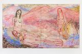 Rite of Passage by Kim Booker contemporary artwork painting works on paper