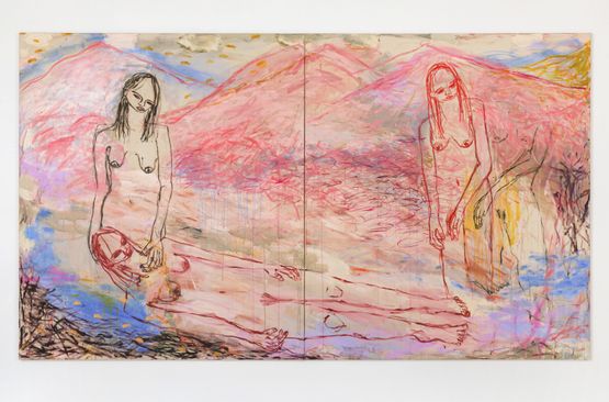 Rite of Passage by Kim Booker contemporary artwork Painting