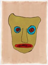 JE N SAIS QUOI by Jimmie Durham contemporary artwork painting print works on paper