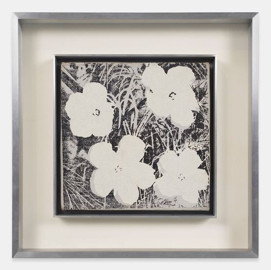 Flowers by Andy Warhol contemporary artwork Painting