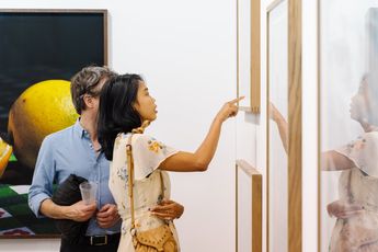 Contemporary art exhibition UNSEEN 2024 at Blue Lotus Gallery Amsterdam Hong Kong