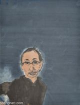 Portrait - Friend by Wu Yiming contemporary artwork painting
