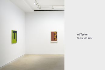 Contemporary art exhibition Al Taylor Playing with Color at David Zwirner Hong Kong