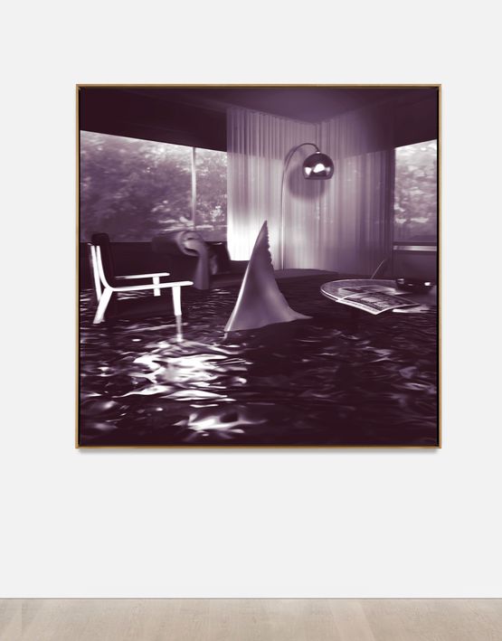 We Became Vapor by Chris Coy contemporary artwork Painting