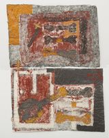 Factories future by Antonio Dias contemporary artwork works on paper