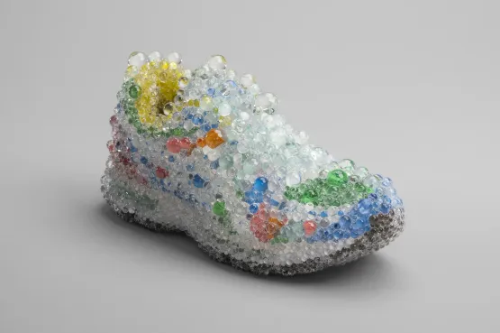PixCell-Shoe18 R by Kohei Nawa contemporary artwork Mixed Media