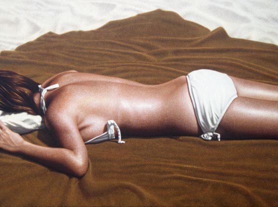167 Beach 167 by Hilo Chen contemporary artwork Painting