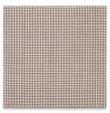 Woven Grid as Warp and Weft 40 x 40 White 2 by Analia Saban contemporary artwork mixed media