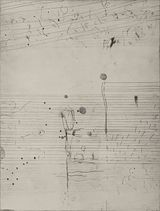 Palimpsest 4 by Zad Moultaka contemporary artwork print