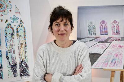 Claire Tabouret to Design Notre-Dames Stained-Glass Windows