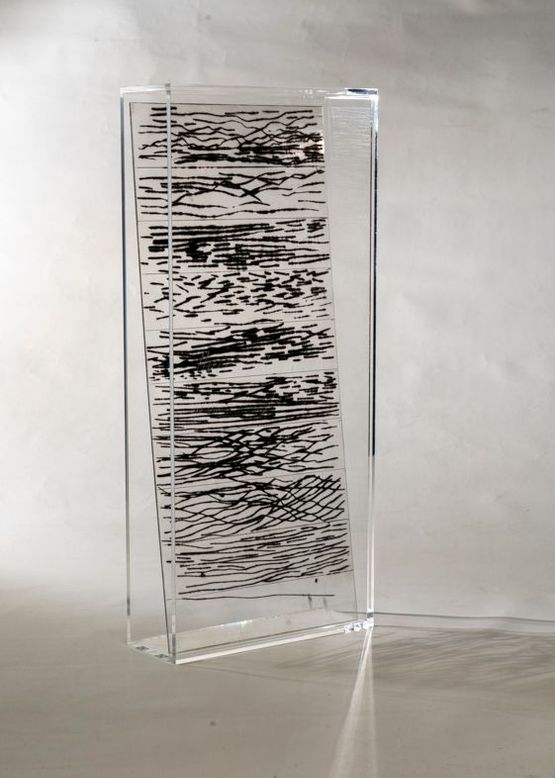 Horizon Nuit-Jour by Catherine Bolle contemporary artwork Sculpture
