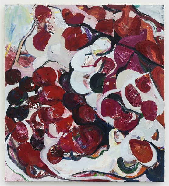 Pomegranate 02 by Zhang Zipiao contemporary artwork Painting