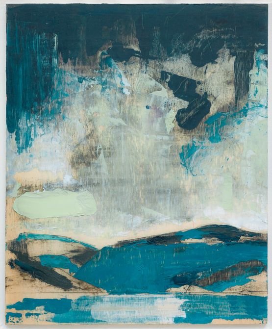 Untitled Shuswap Lake B.C. January 31 by Herald Nix contemporary artwork Painting