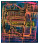 His life was perfect he used to play golf attend trivia nights at the local RSL and could afford Calvin Klein underwear by Dale Frank contemporary artwork painting
