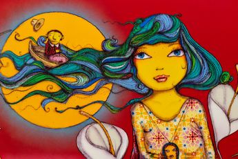 Contemporary art exhibition OSGEMEOS The Open Window at Lehmann Maupin 501 West 24th Street New York United States