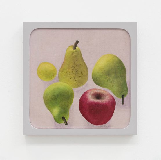 A maca vermelha by Glauco Rodrigues contemporary artwork Painting