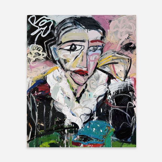 Portrait od Madame Ginoux by Moira Cameron contemporary artwork Painting