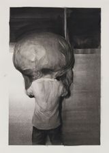The burden by Mircea Suciu contemporary artwork works on paper