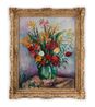 Vase vert et fleurs by Henri Manguin contemporary artwork Painting