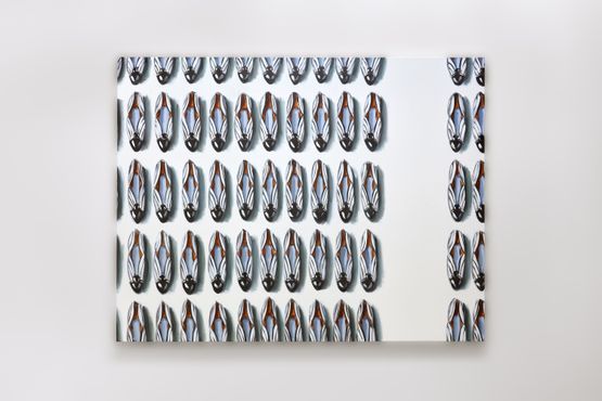 Hiatus by Lisa Milroy contemporary artwork Painting