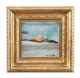 Cassis les remailleurs de filets by Charles Camoin contemporary artwork painting