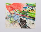 Fiction LandscapeWith the Sky by Bi Rongrong contemporary artwork works on paper