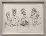 Choristers by Ekene Emeka-Maduka contemporary artwork works on paper