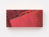 Pink Orange Bag by Alexandra Noel contemporary artwork painting