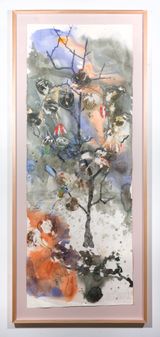Barrka-Lacewing Vine by John Wolseley contemporary artwork painting