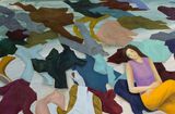 Me and the people I have met by Meng Yangyang contemporary artwork painting