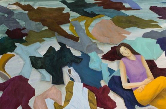 Me and the people I have met by Meng Yangyang contemporary artwork Painting