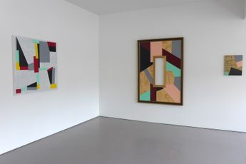 Contemporary art exhibition Tony de Lautour Inventory A selection of works from three decades at Hamish McKay Wellington New Zealand