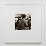 Charles Ludlam Backstage at Gallas Ridiculous Theater by Peter Hujar contemporary artwork photography