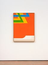 Orange Light August 1984 by Ian Scott contemporary artwork painting