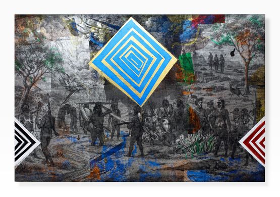 Symbolic Nature X by Brook Andrew contemporary artwork Mixed Media