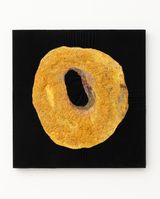 Lemon 2 by Junko Oki contemporary artwork textile