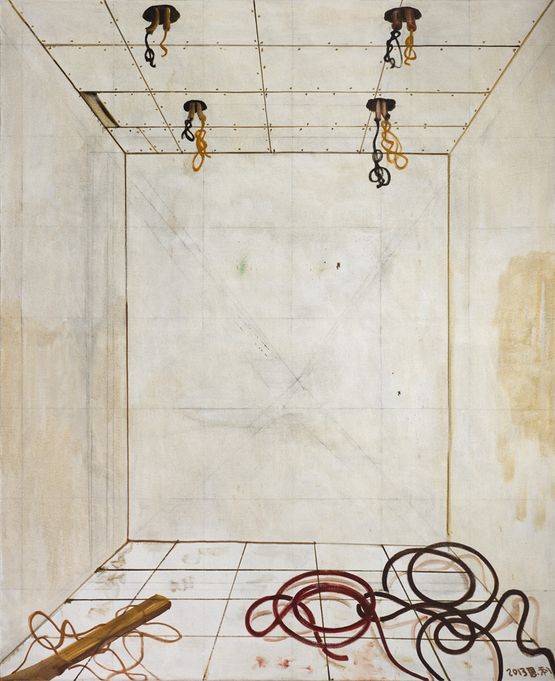 Unfinished Space No.1 by Zhang Enli contemporary artwork Painting