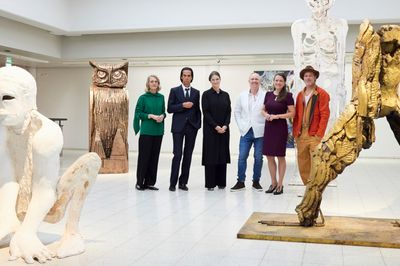 Brad Pitt Makes Artistic Debut at Finlands Sara Hilden Art Museum