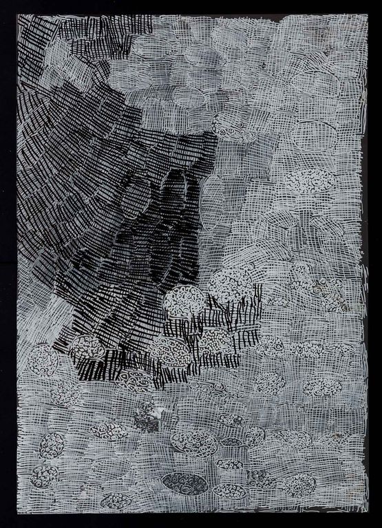 untitled by Nyapanyapa Yunupiu contemporary artwork Painting