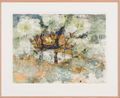 Kurakibiyal to Banyena via Grays Bridge by John Wolseley contemporary artwork Painting