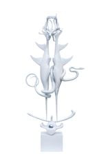 Octopus Skull Shark by Ashley Bickerton contemporary artwork sculpture