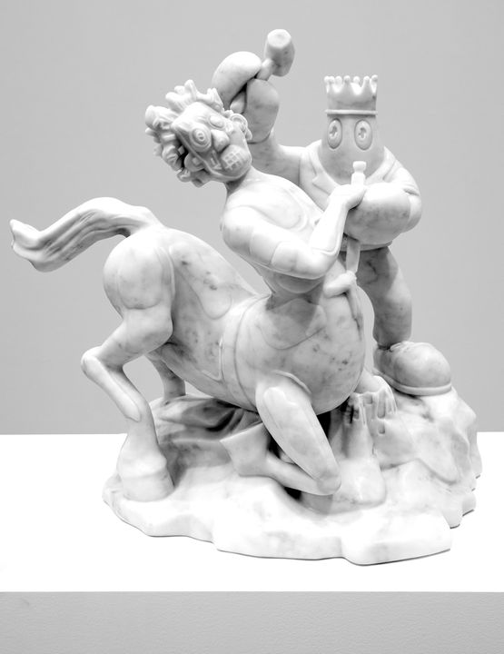 Lobster Sculptor Centaur by Philip Colbert contemporary artwork Sculpture