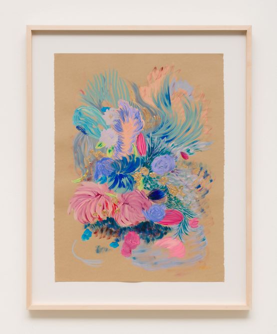 Corrientes de emocion 01 by Ileana Garcia Magoda contemporary artwork Works on Paper