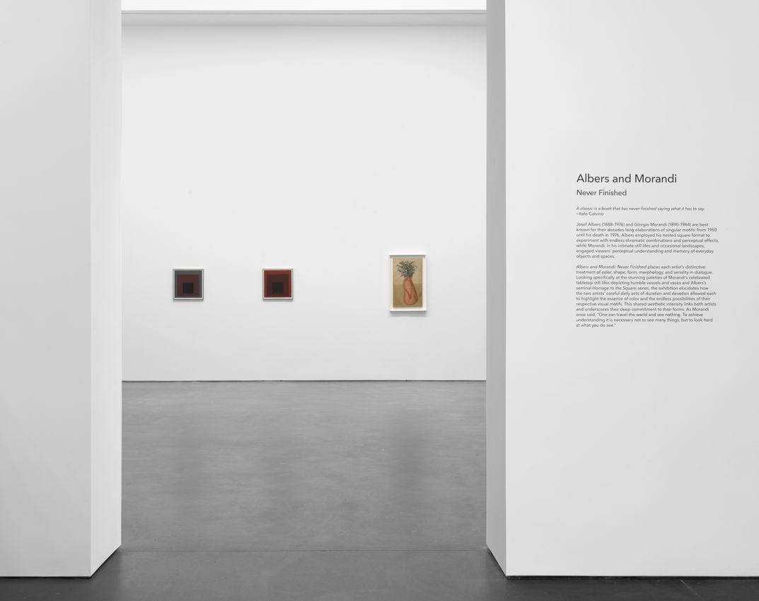 Albers and Morandi