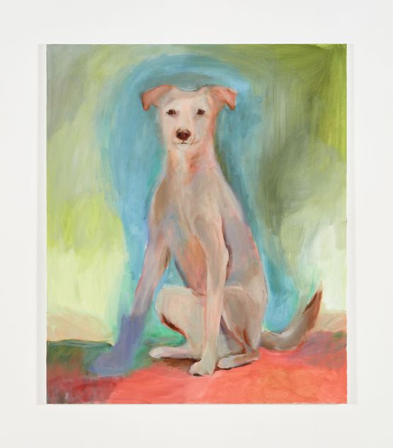 Shepherd Dog by Monika Stricker contemporary artwork Painting